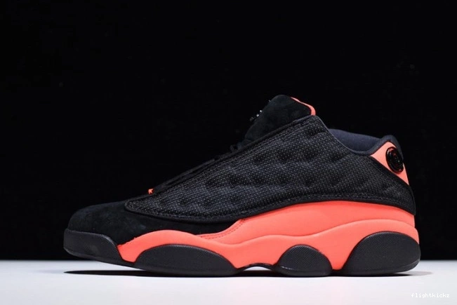x Infrared Jordan 13 AT3102-006 Air Low Clot Black 0915